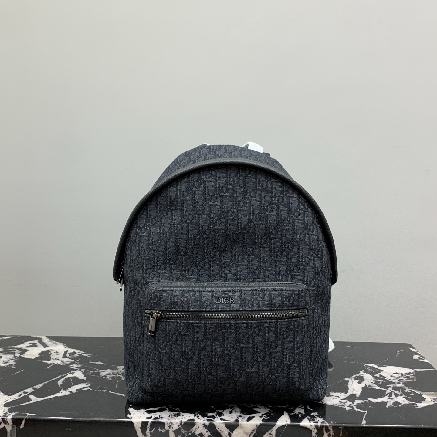 dior oblique travel canvas zipper backpack